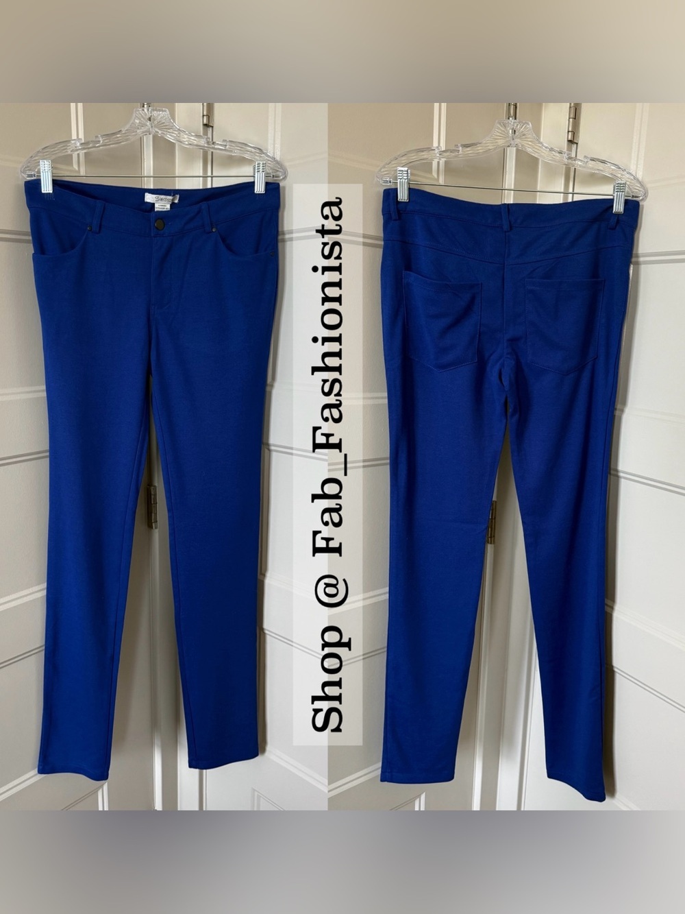 Jegging pants blue skinny L